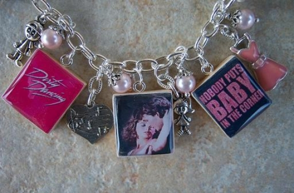 Dirty Dancing Scrabble Tile Charm Bracelet