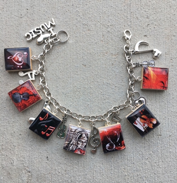 Music Bracelet Violin