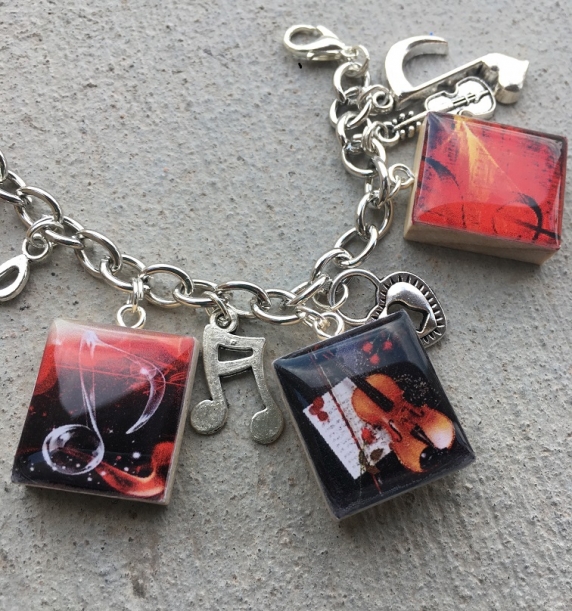 Music Bracelet Violin