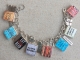 Book Lover Charm Bracelet