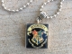 Hogwarts School of Witchcraft & Wizardry Hogwarts School Crest Scrabble Tile Charm Necklace