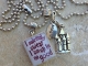 I Solemnly Swear I Am Up to No Good Harry Potter Charm Necklace