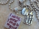 I Solemnly Swear I Am Up to No Good Harry Potter Charm Necklace