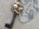 Audrey Recycled Skeleton Key Necklace