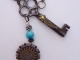 Steampunk Skeleton Key Necklace