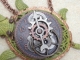 Cosmic Honu (Turtle) Steampunk Turtle Pendant Necklace