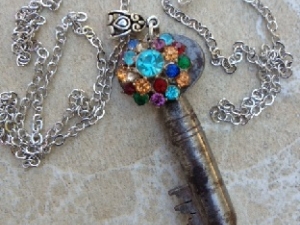 Vintage Skeleton Key Necklace