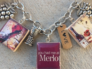 Wine Lover Charm Bracelet